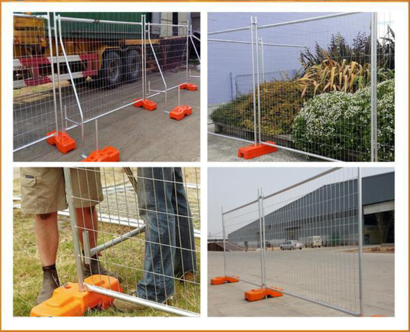 AS 4687 Compliant Wind Rated Australia Temporary Fence Modular Setup