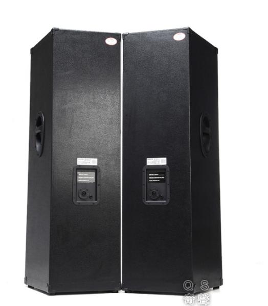High-power professional stage audio speaker dual 15 inch outdoor speaker square performance full frequency ktv audio pai
