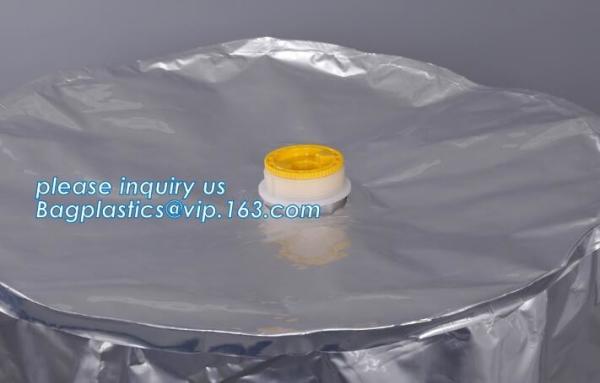 Aluminium Foil Liquid Protective Lining Bag With Valve, Barrels Bucket Pail Drum Liner IBC Tank Liner Oil Packaging