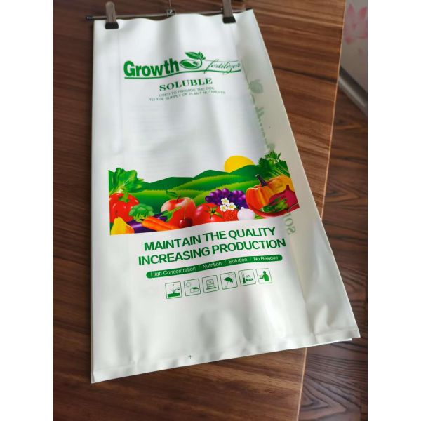 20kg Heavy Duty Pe Bags With 0.05mm Thickness And Customizable Printing For Agricultural And Chemical Packaging