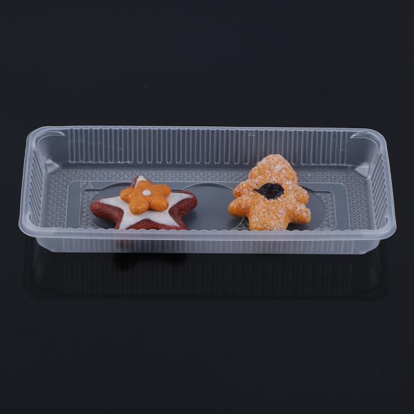 Disposable Plastic PP Food Frozen Dumplings Tray