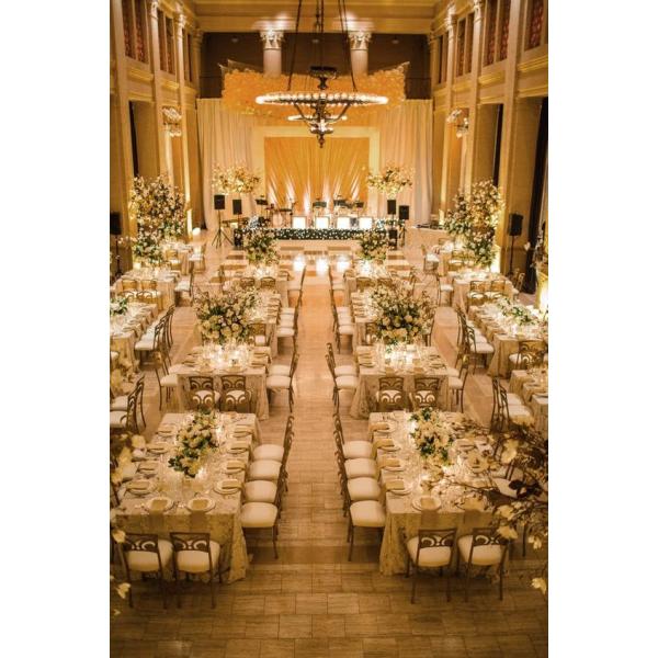 ODM Crystal Pendant Gold Coffee Table Tempered Glass Countertop For Hotel