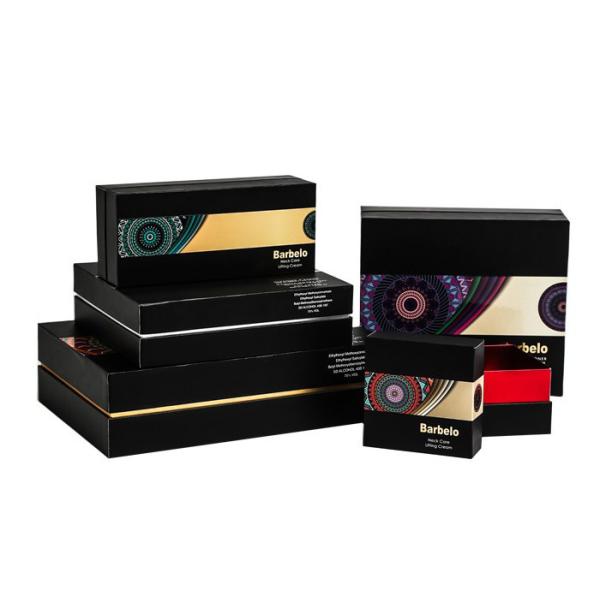 Silver Metallic Recyclable Cosmetic Box Packaging Reusable For Gift Packaging