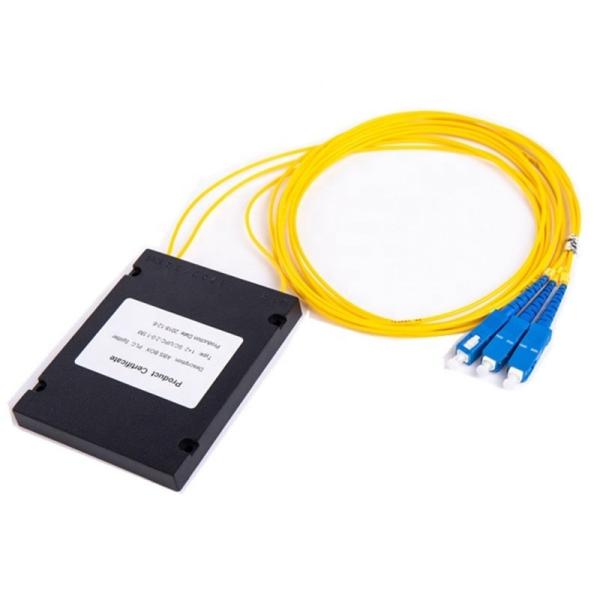 Supply Fiber Optical PLC Splitter 1X8 1X16 SM ABS Box for Fiber Patch Cord Manufacture