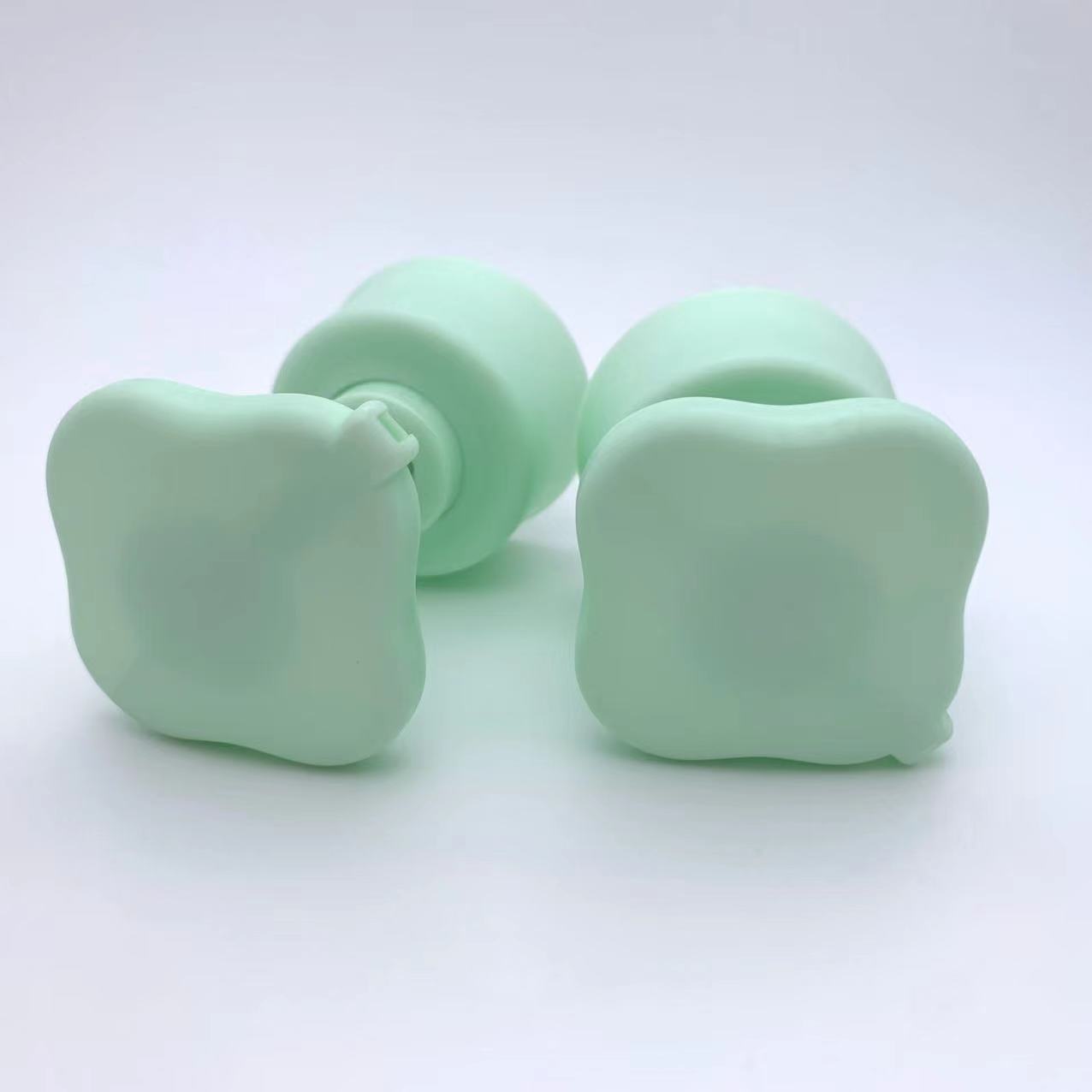 28/410 Double Layer Matte Frosted Children Wash Care Body Emulsion Emulsion Pump Thread Pump Head Split Bottling Nozzle