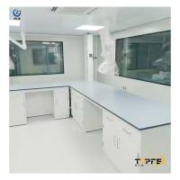 Tableau de travail en céramique de laboratoire résistant aux acides, banc de laboratoire à bord plat