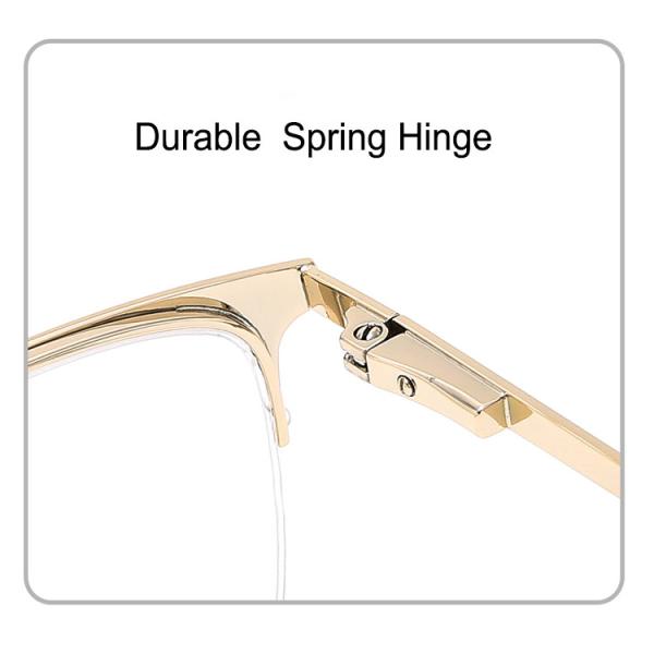 Women Metal Optical Frame Lunette Blue Light Blocking Glasses