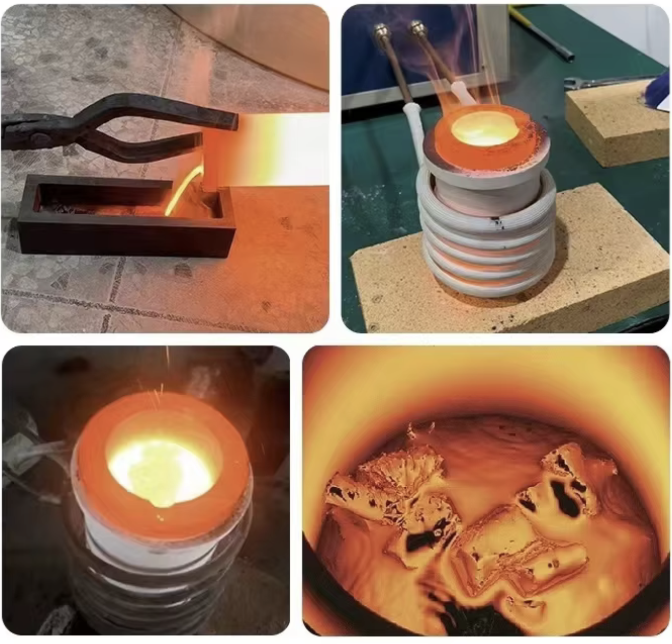 SGS High Frequency Induction Melting Furnace 60KW Induction Brazing Machine