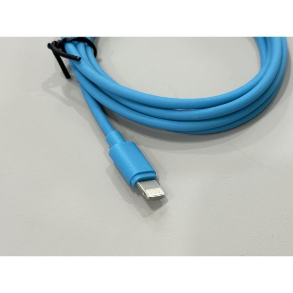 Lightning to USB-A Charging Cable Connector – PVC Wire for Mobile Power & Data Transmission