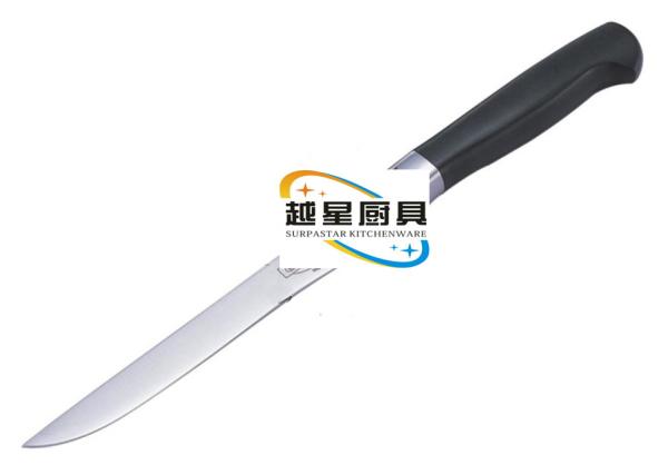 Entregue Cookwares de aço inoxidável flexíveis, cozinheiro chefe forjado punho do preto que desossa o tamanho 6 da faca/8/10 polegadas
