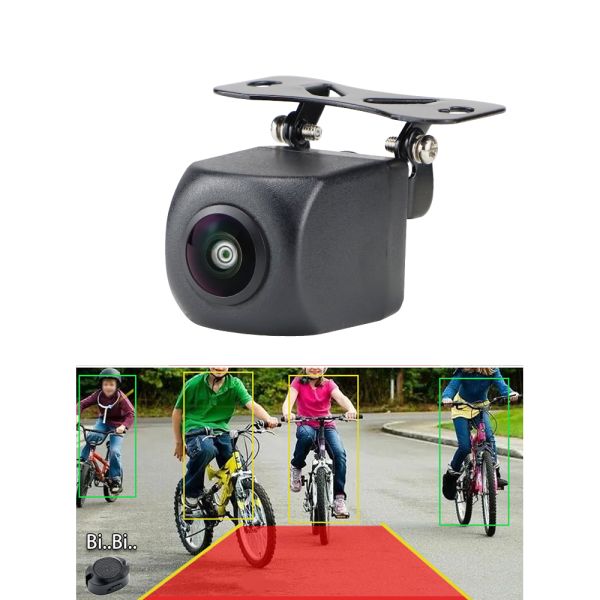 Aftermarket Car Front Rear Parking Assist System with AI Camera and Parking Sensors