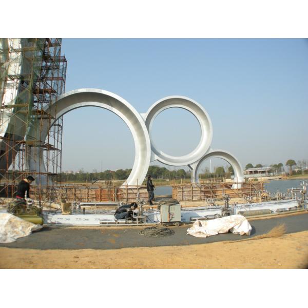 Floating Garden Musical Fountain High Spray Hotel Signal Control