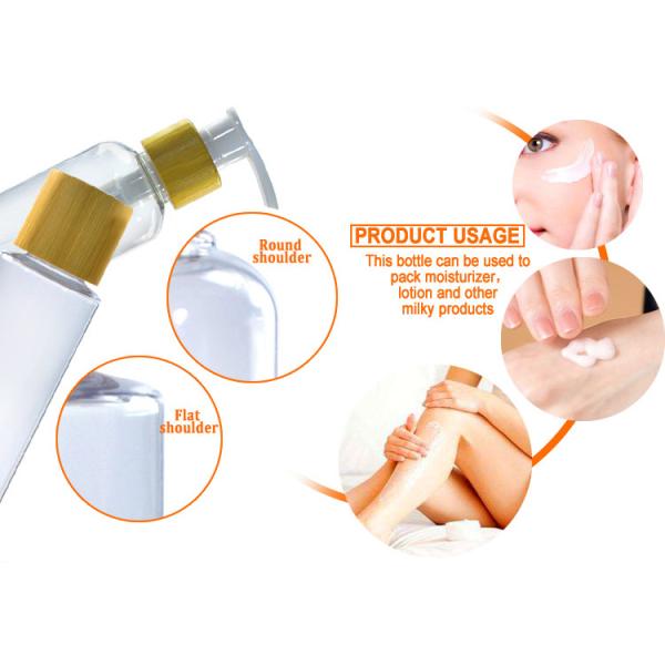 200ml Plastic Cosmetic Bottles 33mm 33/415 4 Oz Glass Cosmetic Jars With Lids BPA Free