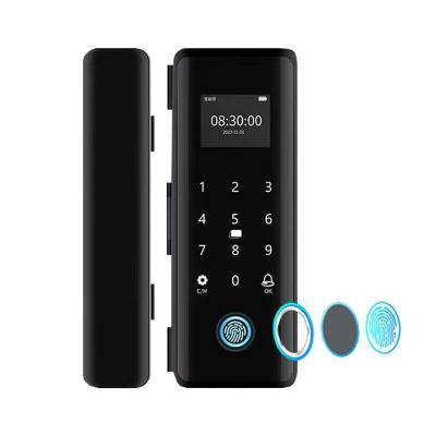 Interior Smartkey Glass Door Wireless Fingerprint Lock Remote Control oem