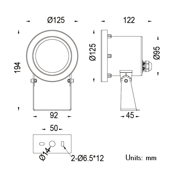 IP68 316 Stainless Steel Underwater Floodlight 15W Single or RGB or 21W RGBW | Surface Mount
