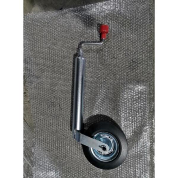 Тяжелое 48 мм 150 кг прицепное колесо - стальные обои, твердые шины для надежной работы