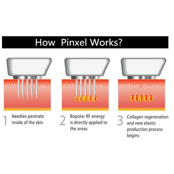+CE New Microneedle RF/Fractional RF Microneedle Machine/with Insulated needle tips