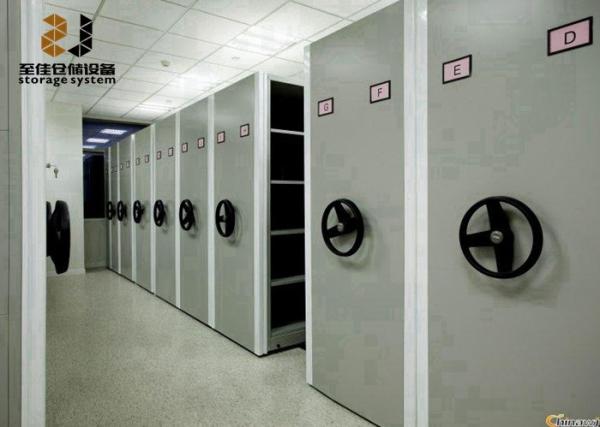 Safety Lock 6 Layers High Density Mobile Storage Systems For Office / Bank