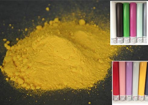 Adhesive RAL Color Exterior Powder Coating , Safety Furniture Powder Coating