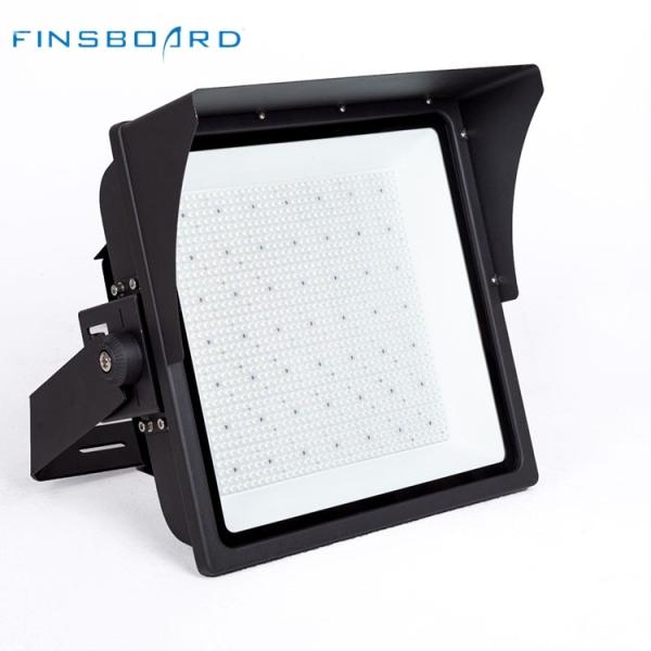 3000-6500K LED Stadium Lighting Dark Grey Black White Color