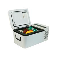 Refrigerador montado de DC12V 15L carro branco