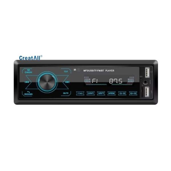 Creatall M10 Dual USB Car MP3 Player BT Wireless Touch Screen Colorful Lights Card Slot U Disk Radio Integration Hands-Free
