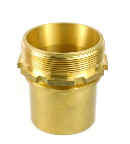 Brass CW614N forging TW LNC coupling tail GA male EN14420-6 DIN28450