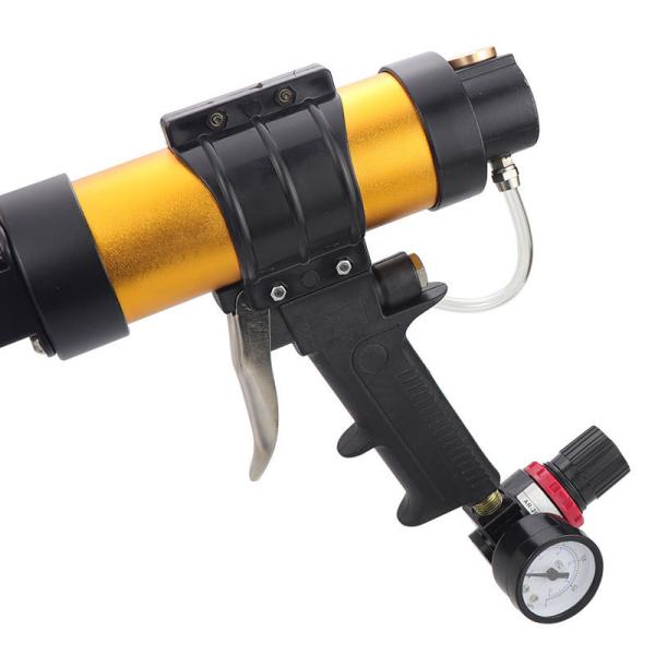 Metal 100ml Two Component Epoxy Applicator Gun For Both Types Of Glue