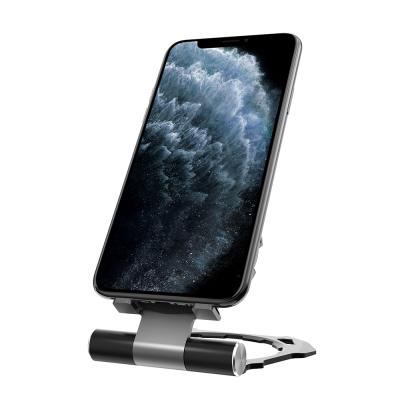 2.3CM Height L10cm Foldable Aluminum Alloy Phone Holder Shock Proof