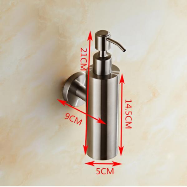 Hotel Bathroom Liquid Soap Dispenser  Wall Mounted Soap Dispenser Holder