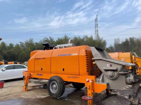 6735×2125×2200mm Second Hand Concrete Static Pump 50-90m3/h
