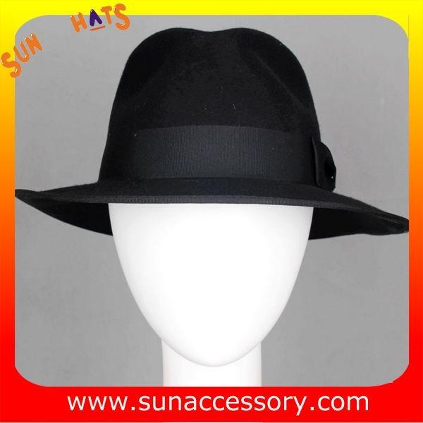 4630376 Sun Accessory customized  winner  fashion 100% wool felt  fedora  hats,unisex hats and caps wholesaling
