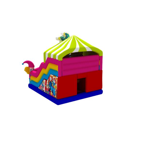 OEM Inflatable Bouncy House With Slide New Design Clown Inflatable Combo