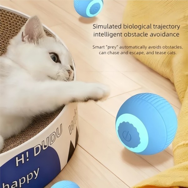 Indoor Smart Automatic Cat Toy Interactive Rechargeable Motion Activated Cat Toys