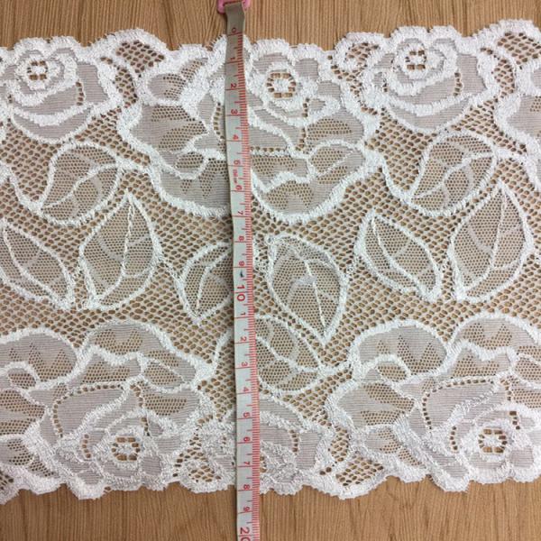 18cm  wide 2017  New Fashion  Lace Border/ underwear cotton lace edge in Ivory Color