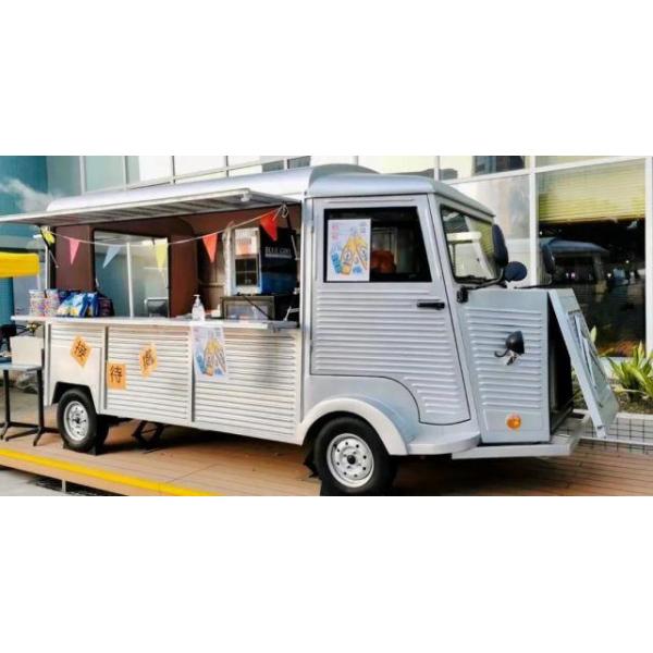 Food Trailer Vintage Mobile Sales of Various Commodities Customized Citroen HY Van
