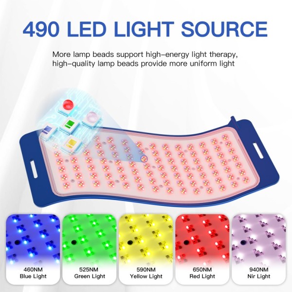 CELLUMA LED THERAPY Celluma Face Red Light Therapy Device with Hair Regrowth, Anti-Aging and Pain Relief Settings Skin Rejuvenation Red Light Therapy LED Face Mask