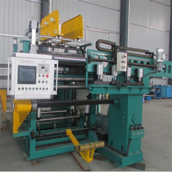 PLC 1400-2 Máquina de enrolar folhas de transformador de cobre LV de dupla camada
