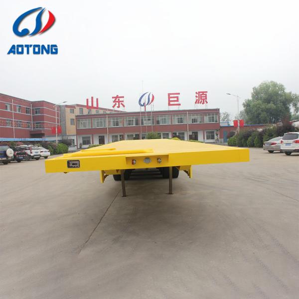 2/3/4 Axles 20FT/40FT/45FT 40tons 60tons Flatbed/Platform Container Cargo Transport Semi Truck Trailer