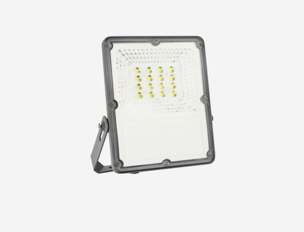 diodo emissor de luz exterior impermeável 170lm/W das luzes de inundação do painel solar de 6500K 5AH