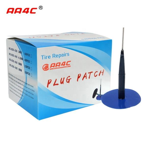 Truck Mushroom Nail Tire Repair Patches Round Square 37x47mm Tire Service Machines