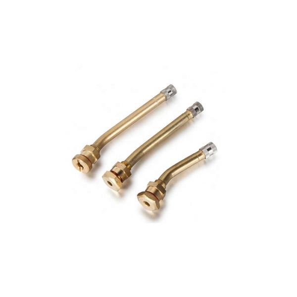 Shuaide High Pressure Tyre Valves V3.20.4 Bend 27° 9.7mm Rim Hole 90mm Length