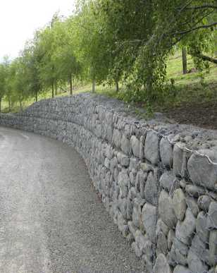 2.7mm сплетенные корзины Gabion