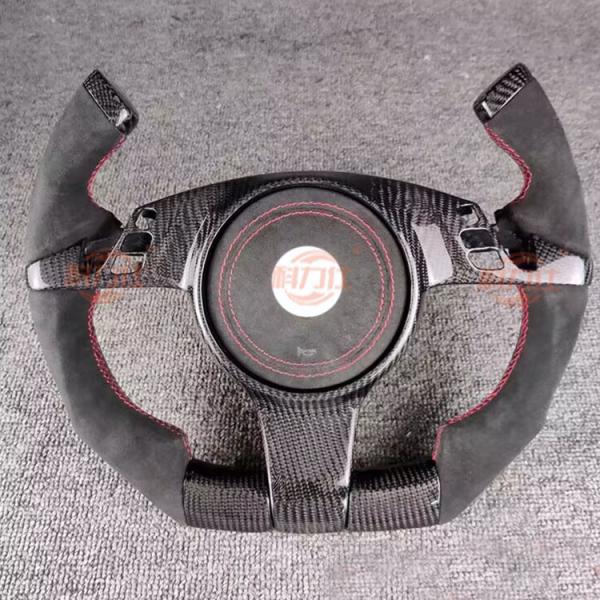 P-o-rsche 911/922 P-anamera Cayenne 718 Macan Leather Carbon Fiber Steering Wheel