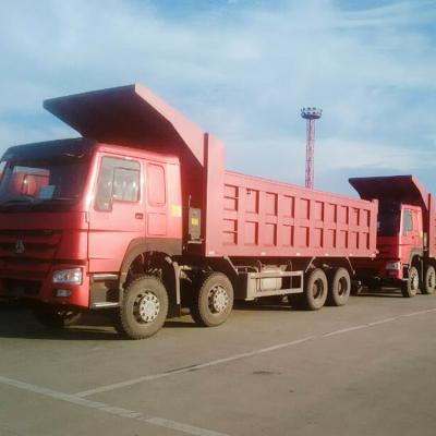 transmissão automática resistente do caminhão basculante 8x4 da mineração 380hp com o táxi de HW70 VOLVO