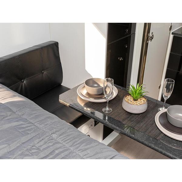 Petite remorque minuscule de la personne rv de la remorque de campeur 4 avec la capacité de remorquage variable