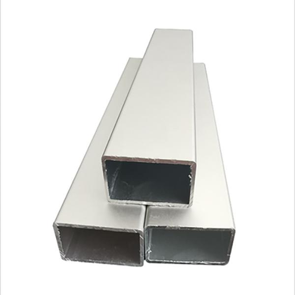 Square Aluminum Tube Profiles Wooden Grain T351 For Outdoor