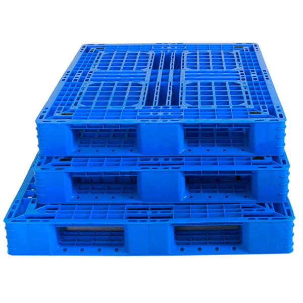 Páletes plásticas 4 Ton Oversized Plastic Pallets de Rackable do europeu