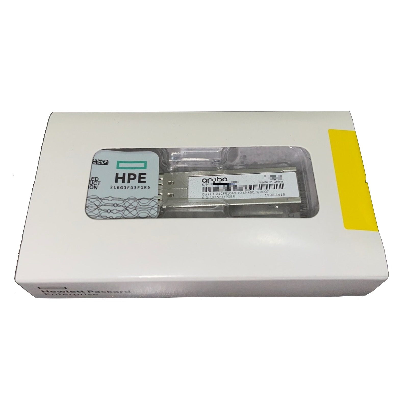 J9151E HPE Aruba Original New Sealed 10G SFP+ LC LR 10km SMF XCVR Transceiver