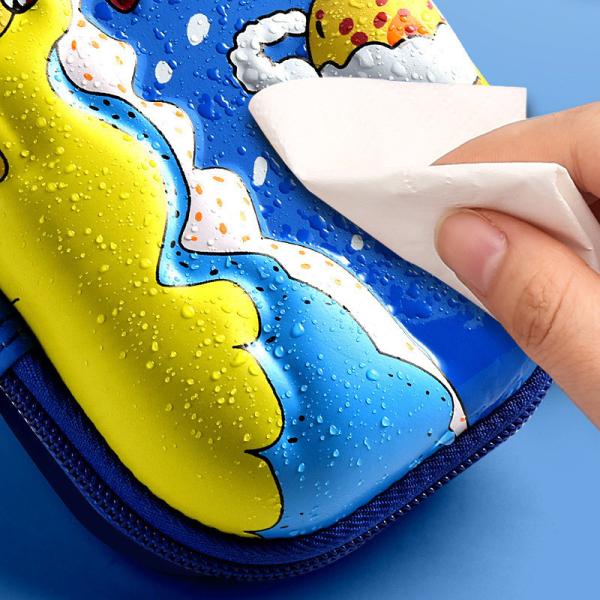 Pencil Case 3D EVA Space Pencil Box Galaxy Pencil Case Astronaut Pencil Punch Blue Cartoon Pencil Holders Large